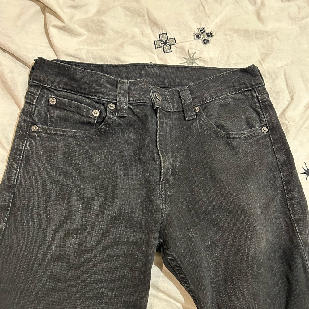 Levi’s straight jeans black wash